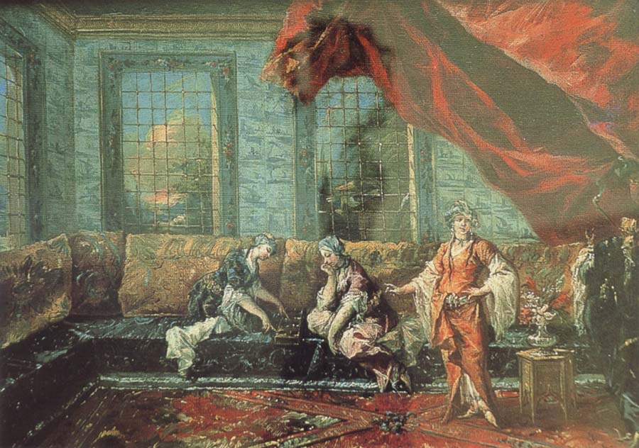 Francesco Guardi Harem Scene